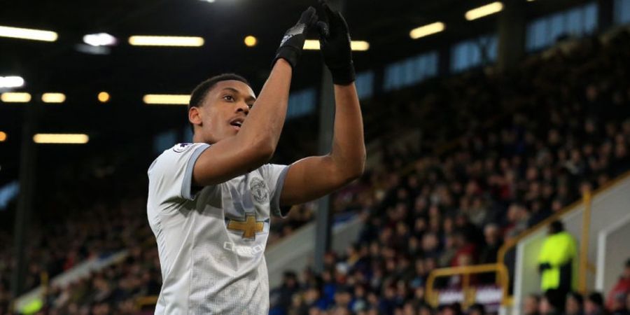 Hasil Burnley Vs Manchester United - Gol Tunggal Anthony Martial Bawa Setan Merah Raih Poin Penuh