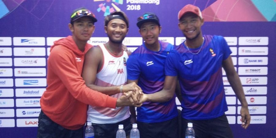 Voli Pantai Asian Games 2018 - Menangi Duel Sesama Indonesia, Candra/Ashfiya Melaju ke Final