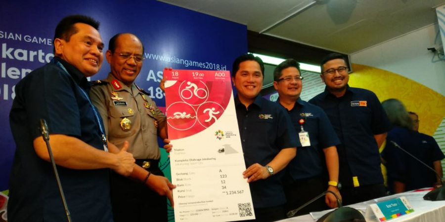 Inasgoc Pastikan Tiket Asian Games 2018 Bisa Dipesan Akhir Juni