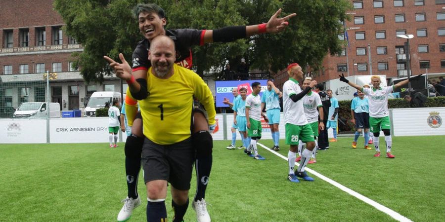 Menang 10-1 Lawan Belanda, Indonesia Lolos ke Perempat Final Homeless World Cup 2017