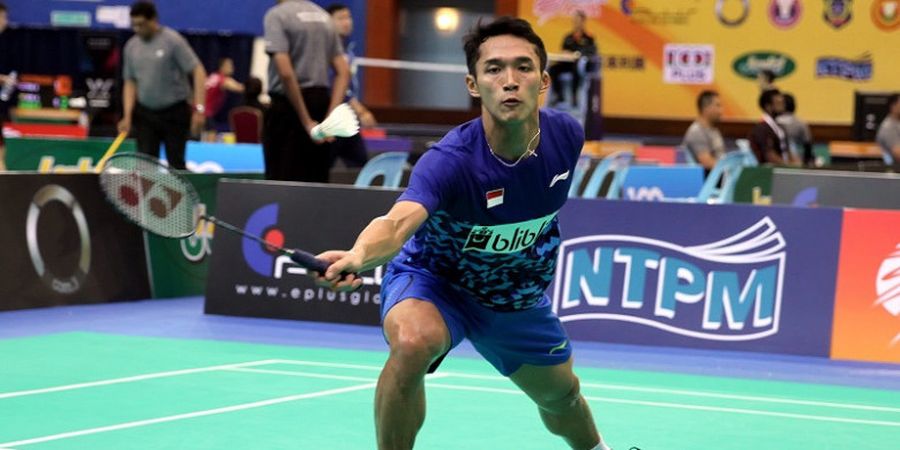 Jonatan Christie Bawa Indonesia Unggul 1-0 atas Jepang