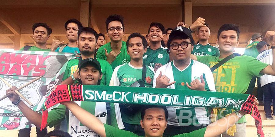 SMeCK Hooligan Menuju Solo untuk Kawal PSMS Medan