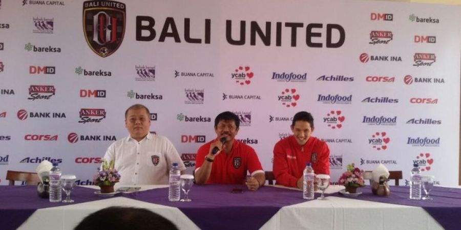 Ini Kata Indra Sjafri dan CEO Bali United tentang Kehadiran Irfan Bachdim