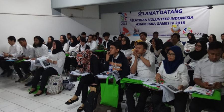 Pelatihan buat Volunteer Asian Para Games 2018 Digelar