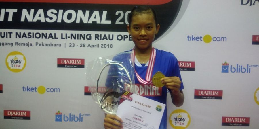 Djarum Sirnas Li Ning Riau Open 2018 - Pebulu Tangkis Ini Mimpikan Gelar Juara Dunia