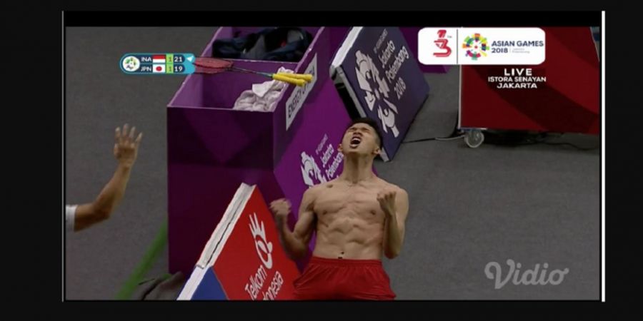 Pamer Roti Sobek di Final Asian Games 2018, 29 Ribu Orang Langsung Follow Jonatan Christie!