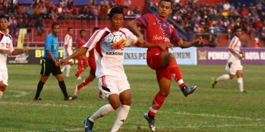 Persik Kediri dan Persepam Madura Utama Pesta Gol 