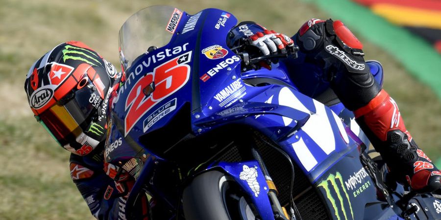 Hasil MotoGP Jerman 2018 Buat Maverick Vinales Tidak Puas