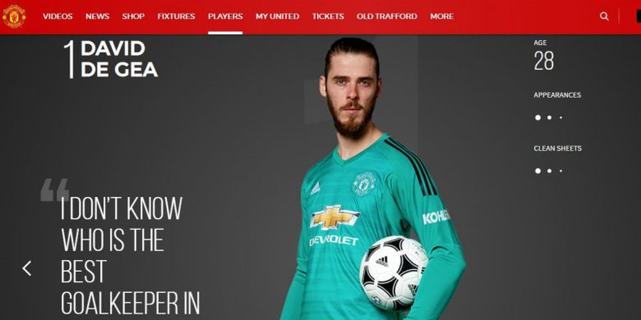 Manchester United Kebobolan Lagi, David De Gea Bisa Jalani Musim Terburuk