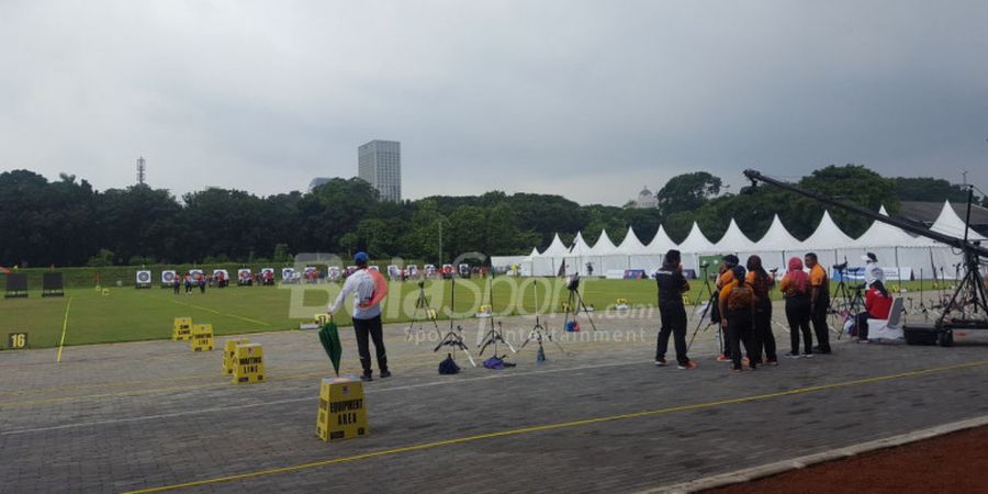 Test Event Asian Games 2018 - Pelatih Tim Panahan Indonesia Keluhkan Soal Alat