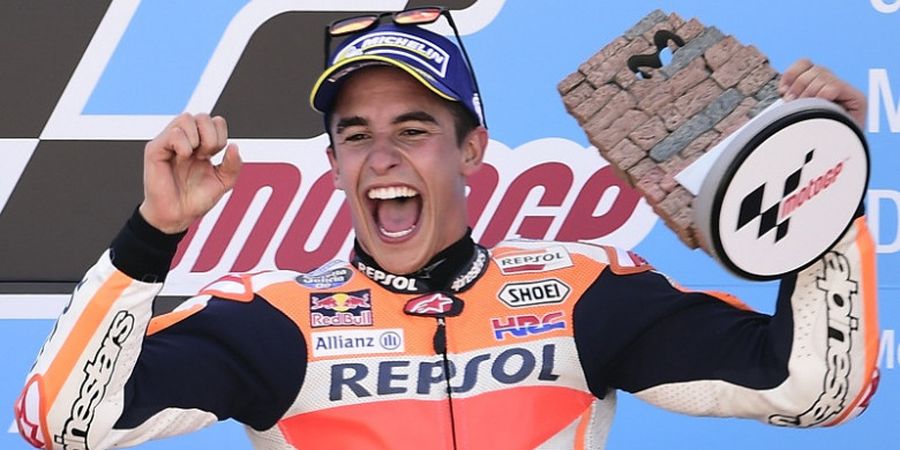 Marc Marquez Lampaui Rekor Valentino Rossi