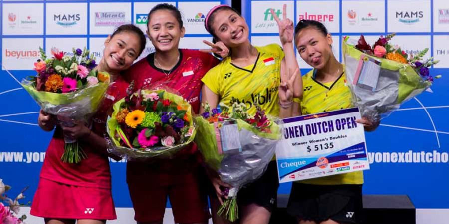 Denmark Open 2017 - Inilah Kunci Keberhasilan Della Destiara/Rizki Amelia Kandaskan Peringkat Dua Dunia