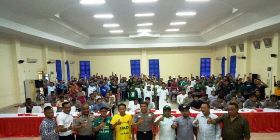Lakukan Rekonsiliasi antar Suporter PSS Sleman dan PSIM Yogyakarta, Karo Ops Polda DIY Harapkan Ini