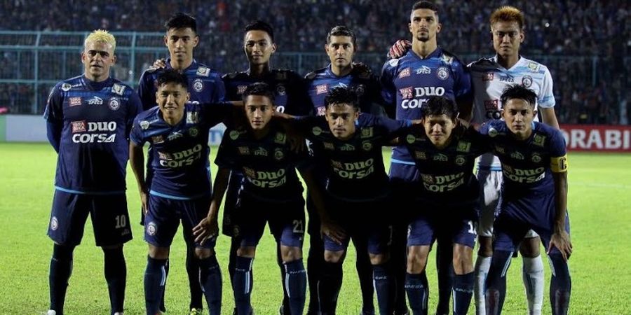 Inilah 18 Pemain Arema FC untuk Tandang ke Markas Semen Padang