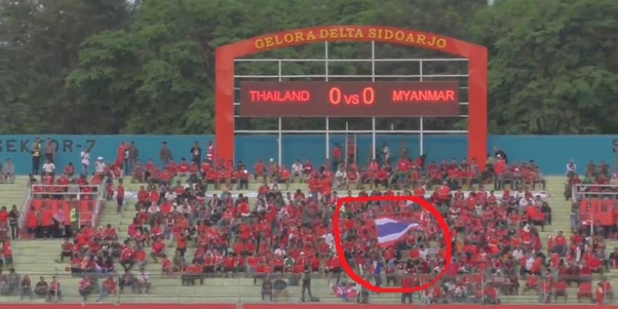Pria Ini Bakal Kibarkan Lagi Bendera Thailand di Tengah Kerumunan Suporter Indonesia