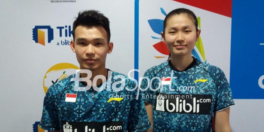 Rinov/Angelica Sukses Sumbang Poin Pertama untuk Indonesia Ketika Menghadapi Mongolia
