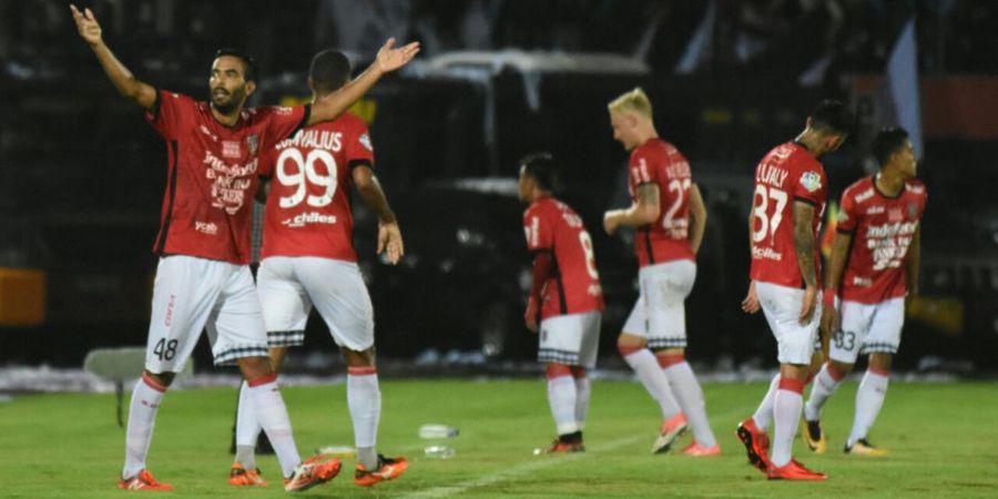 Bali United Vs Persegres - Marcos Flores Bawa Serdatu Tridatu Memimpin di Babak Pertama