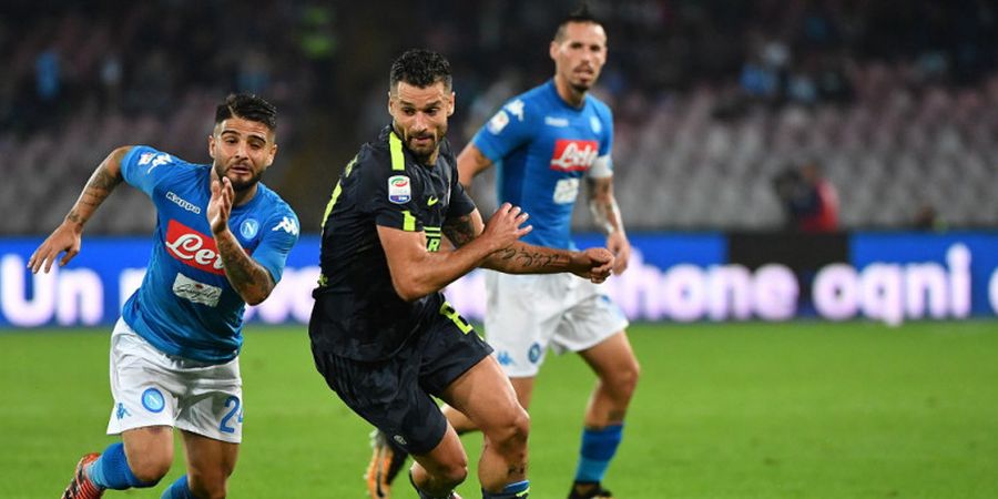 Raihan 100 Persen Kemenangan Napoli di Liga Italia Terhenti di Tangan Inter Milan