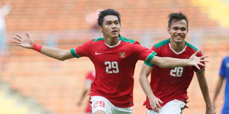 Gol Septian David dan Evan Walian Bawa Timnas U-22 Indonesia Berbalik Unggul atas Myanmar