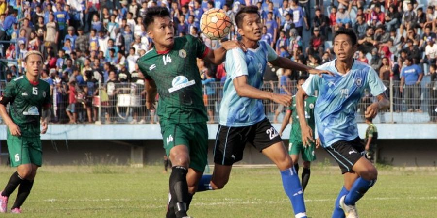 PSS Sleman Uji Pemain saat Lawan Tim PON Sumsel