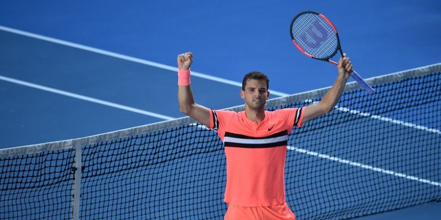 Australian Open 2018 - Grigor Dimitrov Lalui Laga Sengit pada Babak Ke-3