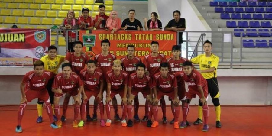 Perjuangan Tim Futsal Sumbar Kental Aroma Semen Padang