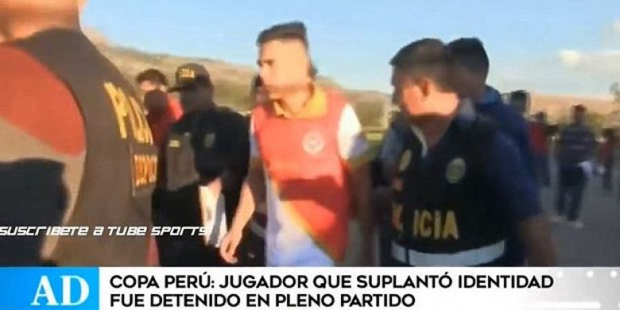 Diduga Pakai Identitas Palsu, Pesepak Bola asal Peru Ditangkap Polisi saat Berlaga