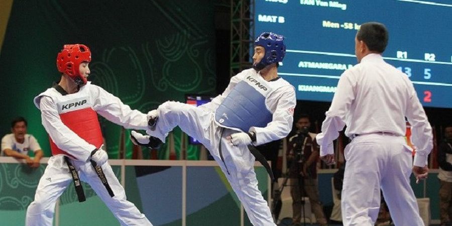 Test Event Asian Games 2018 - Panggung Pertarungan Taekwondo Dinilai Tidak Sesuai dengan Aturan WTF