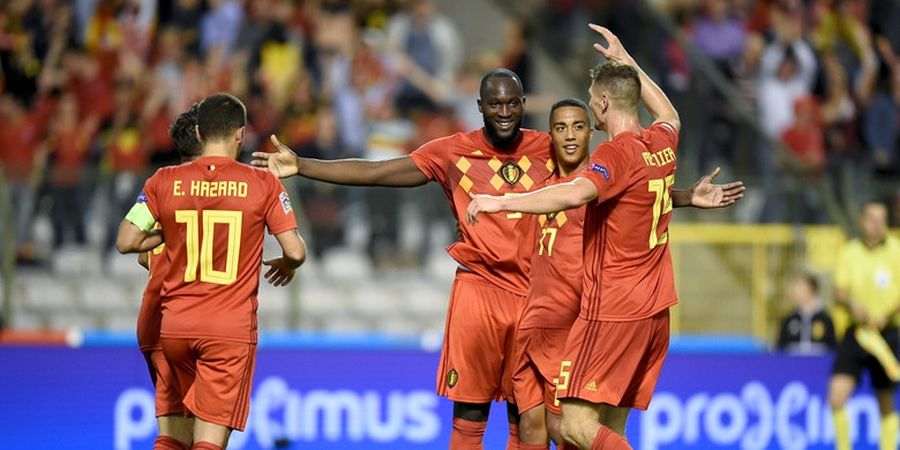 Hasil UEFA Nations League - Lukaku Borong 2 Gol, Belgia Tumbangkan Swiss