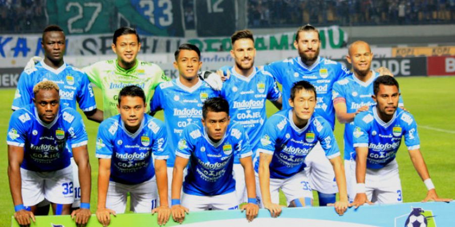 Persib Vs PSM - Gol Penalti Ezechiel Ndouassel Bawa Maung Bandung Unggul di Babak Pertama