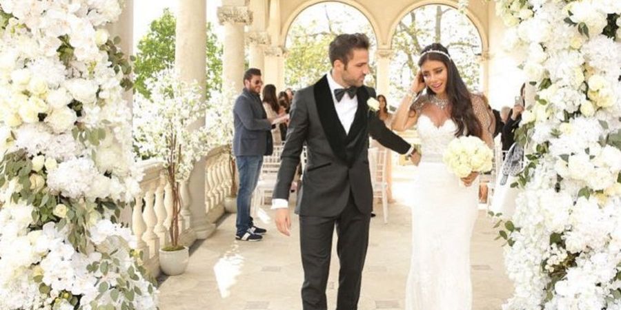 Bak Kisah di Negeri Dongeng, Cesc Fabregas dan Daniella Semaan Gelar Resepsi Pernikahan di Ibiza