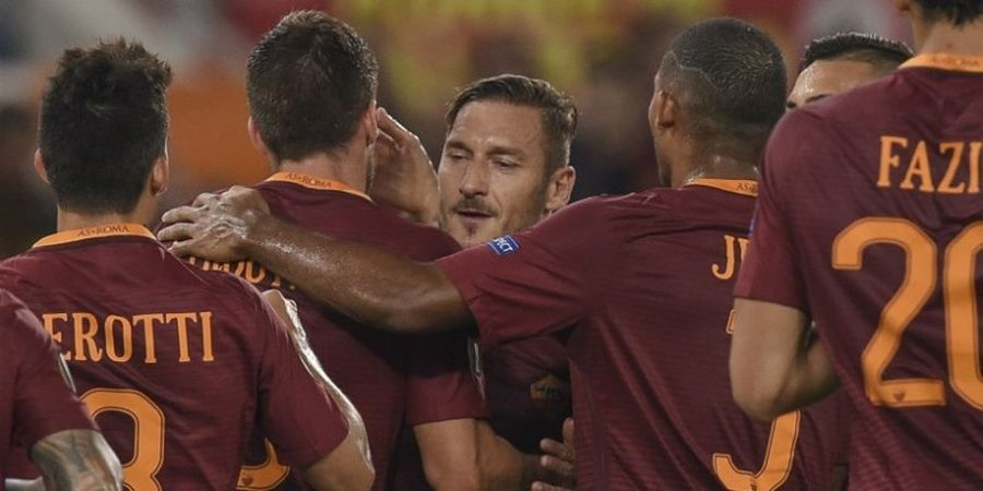 Hasil Liga Europa Grup E-H, AS Roma Menang Telak di Olimpico 