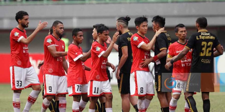 Borneo FC Vs Persija Jakarta - Kedudukan Masih Imbang di Babak Pertama