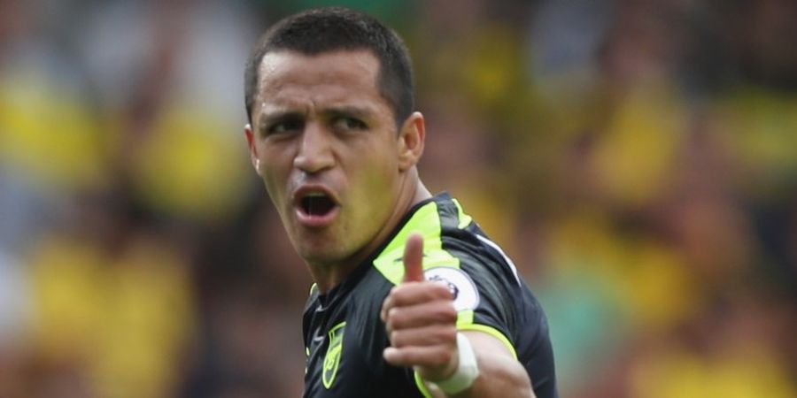 Alexis Sanchez Alami Stres di London