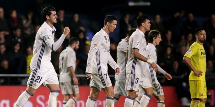 Menang Dramatis Setelah Tertinggal 2 Gol, Madrid Geser Barcelona