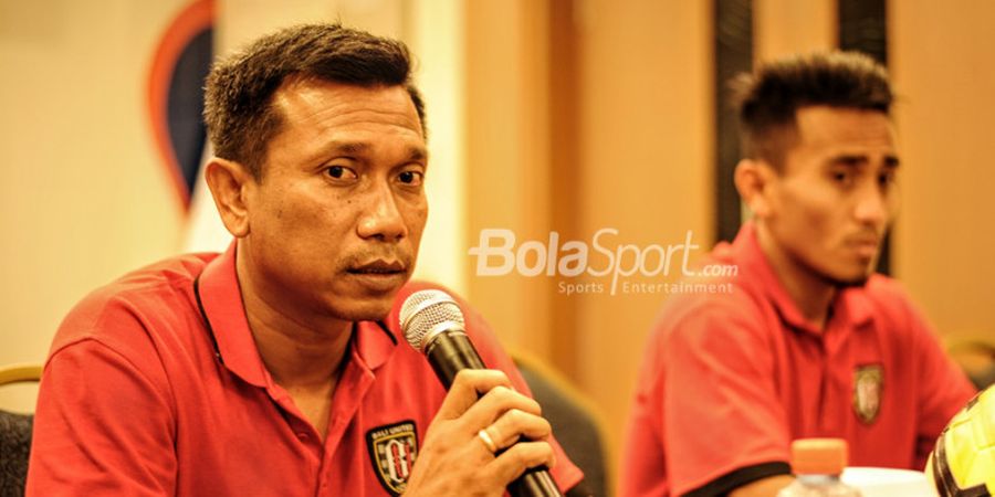 Pelatih Bali United Komentari Lawannya yang Hanya akan Bermain dengan Satu Pemain Asing