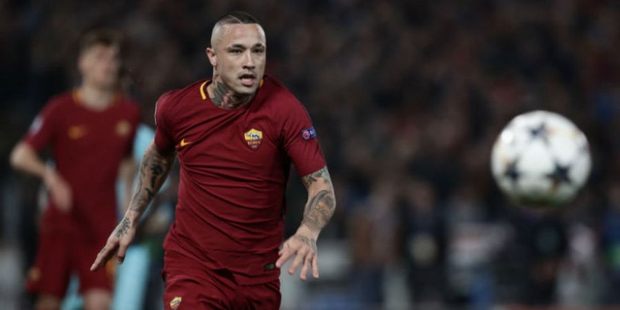Terapkan Gaya Hidup Tak Sehat, AS Roma Relakan Radja Nainggolan Hengkang ke Klub Rival