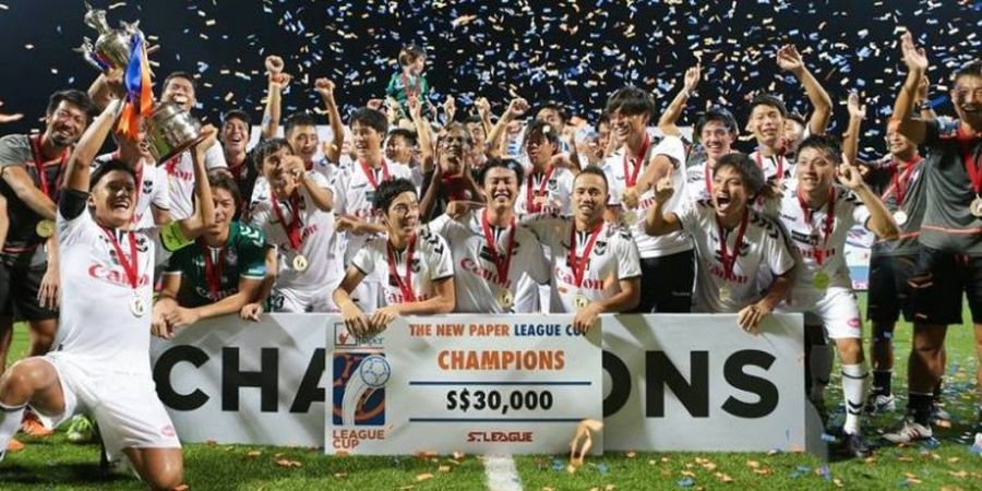 Trofi Piala Liga Singapura Kembali Jadi Milik Klub Asal Jepang