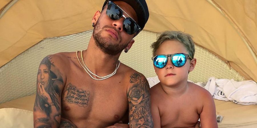 Berniat Memberi Kejutan untuk Sang Ayah, Putra Neymar Malah Alami Nasib Sial