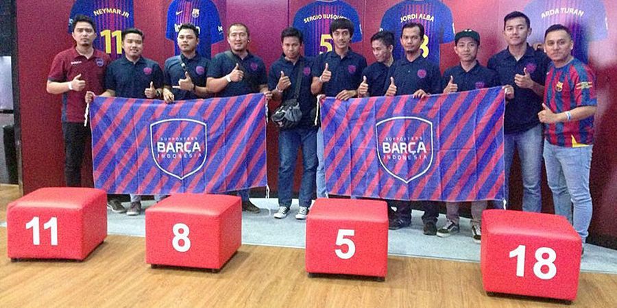 Ini Fans Club Baru Barcelona di Indonesia