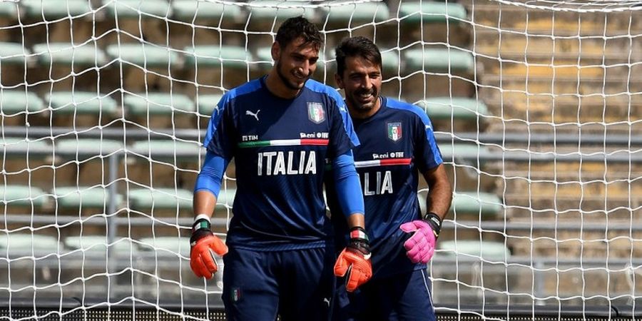 Diperlakukan seperti Adik, Donnarumma Berterima Kasih kepada Buffon