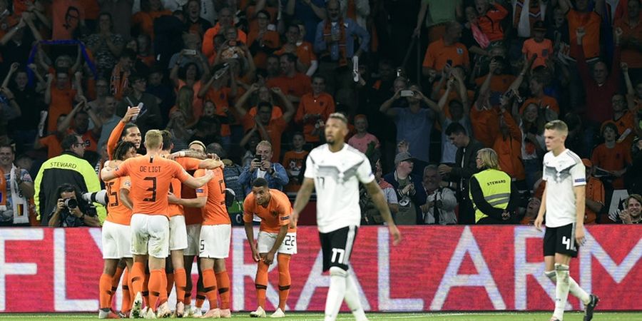 Hasil UEFA Nations League - Belanda Tumbangkan Jerman 3-0