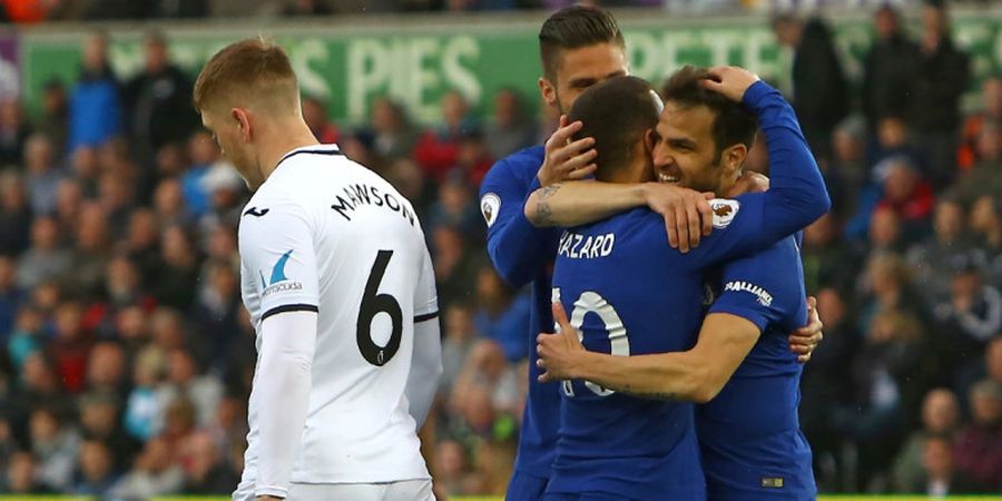 Swansea Vs Chelsea - The Blues Menang Tipis, Harapan Lolos ke Liga Champions Kembali Muncul