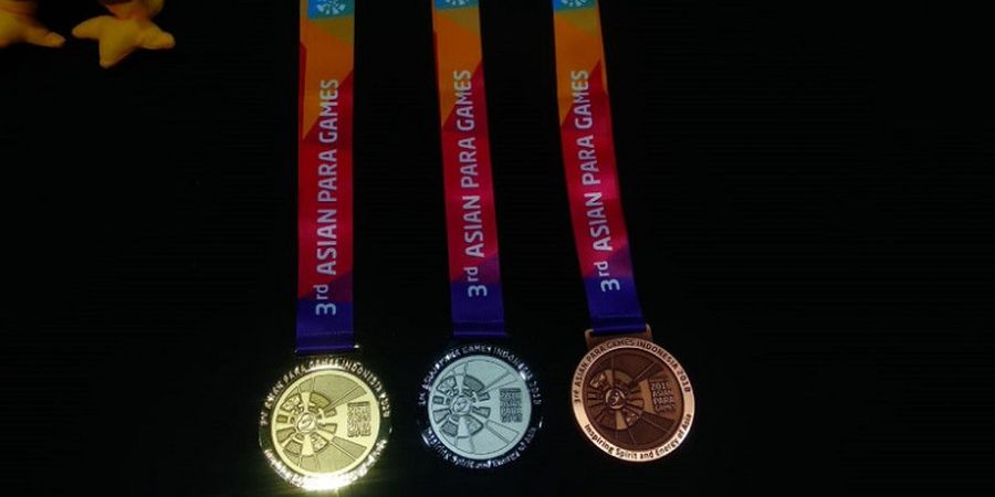 Asian Para Games 2018 - Medali yang Dibagikan Bisa Keluarkan Suara dan Memuat Huruf Braille