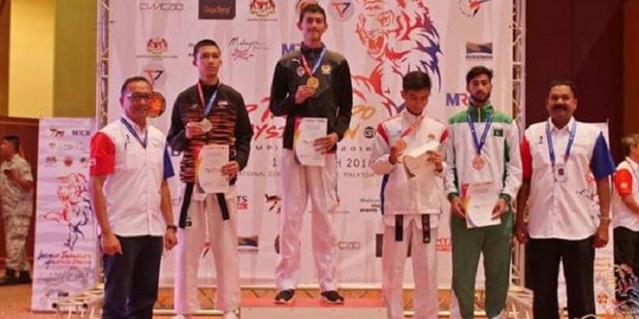 Atlet Taekwondo Indonesia ini Sukses Raih Medali Emas di World Taekwondo Malaysia Open G1 2018