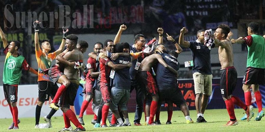 Hanya Butuh Sepekan, Persipura Jayapura U-19 Berhasil Juarai Liga 1 U-19