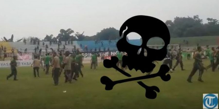 Ricuh Suporter Seusai Laga Persita Vs PSMS, Ibarat Duel Tak Seimbang