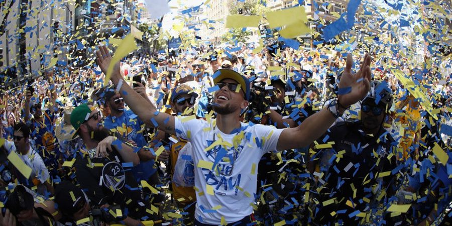 Stephen Curry Tak Menyangka Warriors Bisa Kembali Gelar Parade Juara NBA