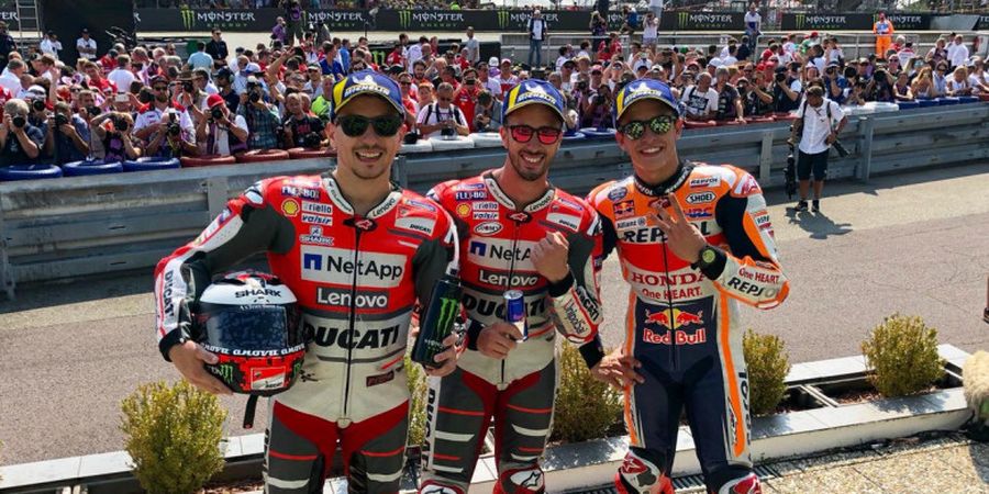 Update Klasemen MotoGP 2018 - Meski Kalah dari Dovizioso, Marquez makin Menjauh dari Kejaran Rossi