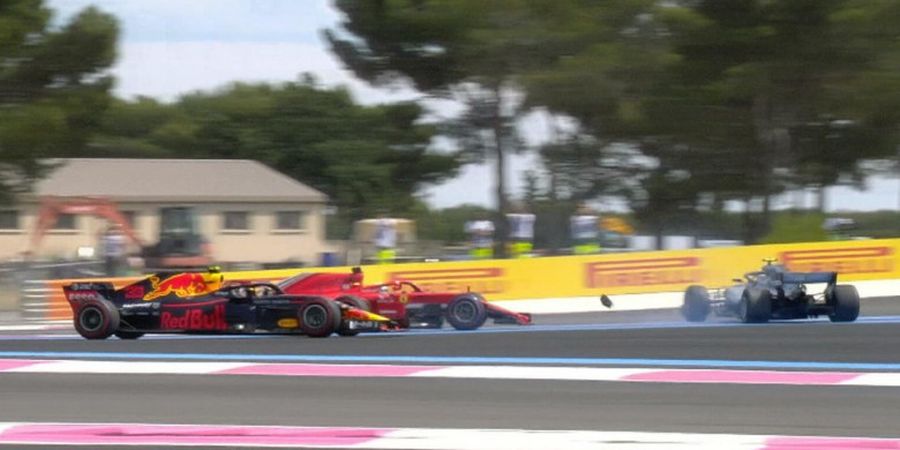 Kesalnya Valtteri Bottas Usai Disenggol Sebastian Vettel di Sirkuit Paul Ricard